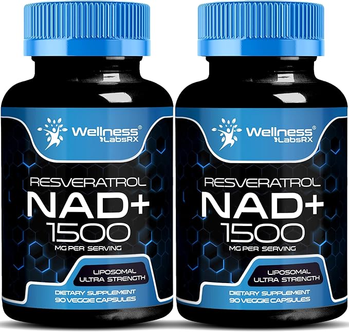 100% NAD Puro Alta Absorción, Salud Celular, Anti Edad y Energía